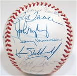 1989 KC Royals Team Signed Ball
