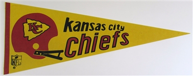 Vintage KC Chiefs Pennant (NFL)