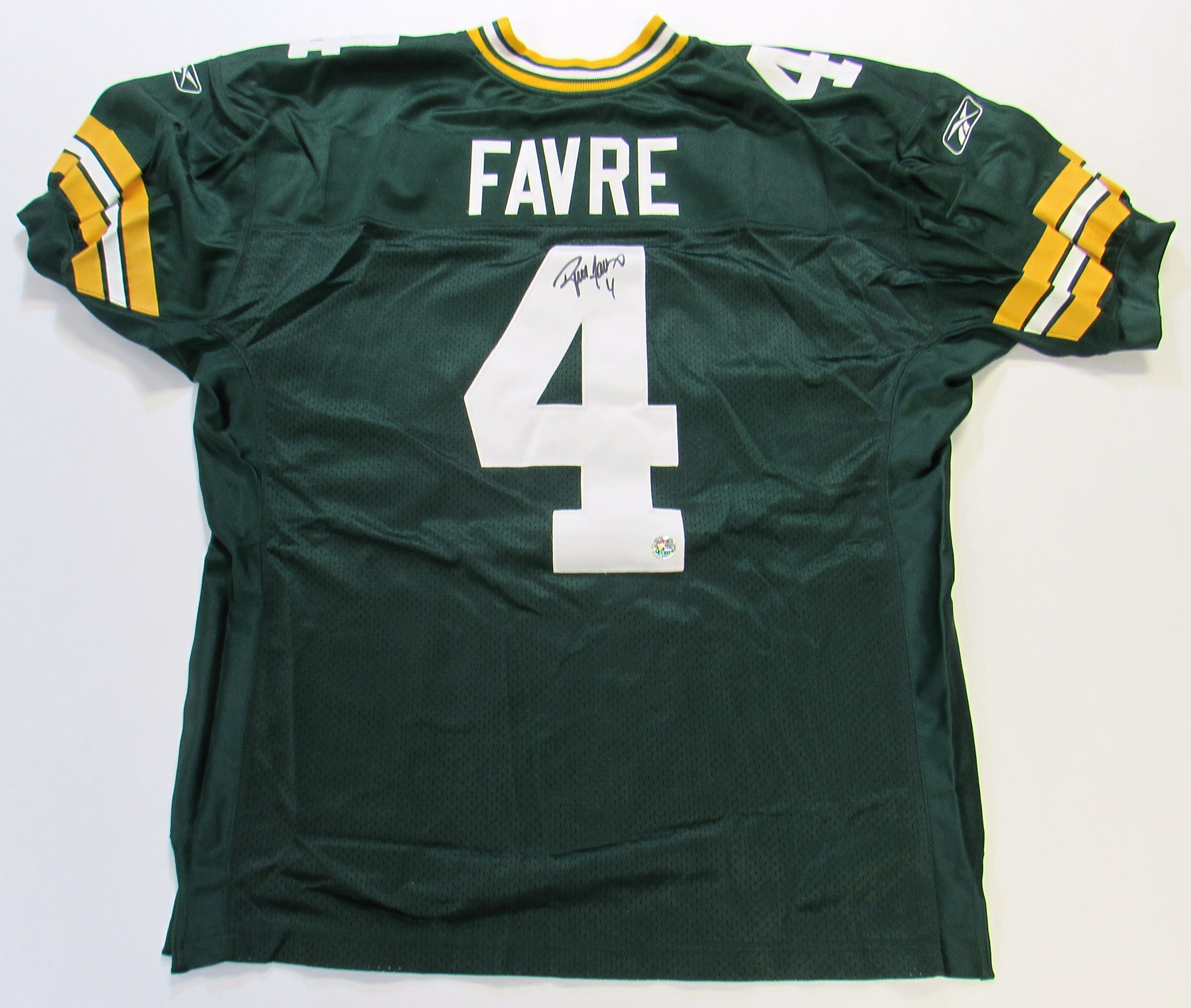 Lot Detail - Brett Favre Green Bay Packers Signed Jersey