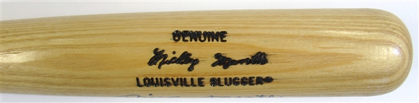 Mickey Mantle Signed Bat 