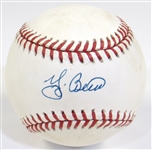 Yogi Berra Signed Ball
