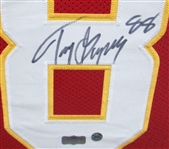 Tony Gonzalez Signed Framed Jersey Display
