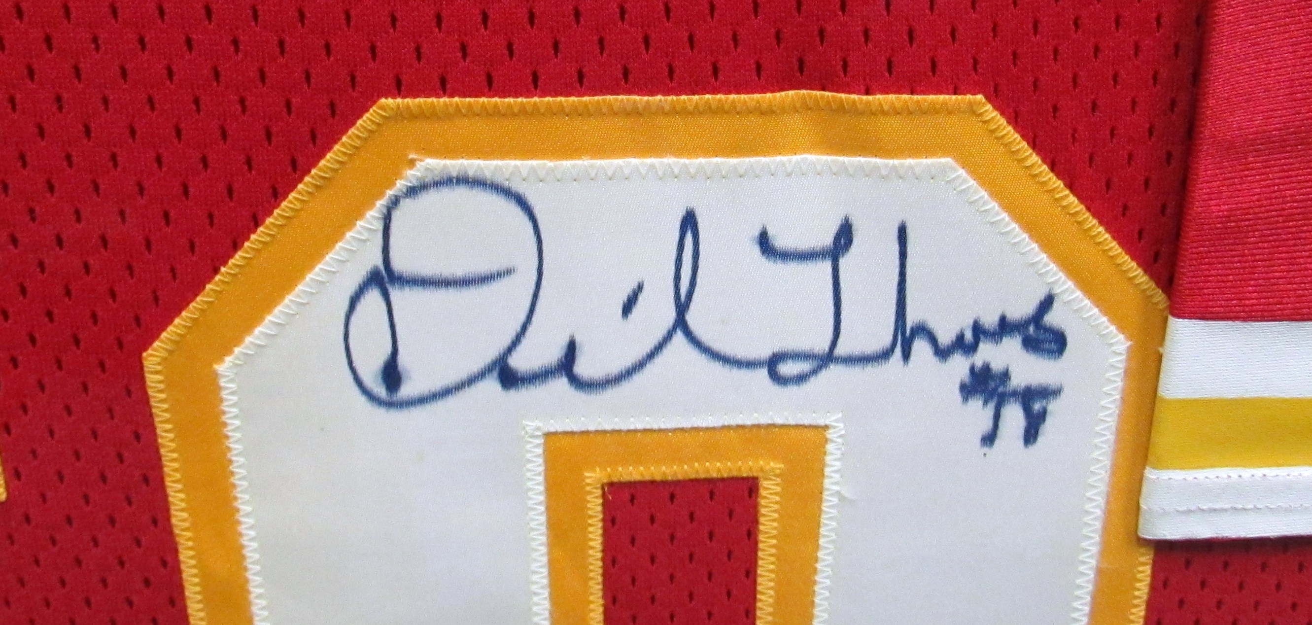 derrick thomas autographed jersey