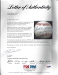 500 Home Run Club Signed Ball 10 Signatures