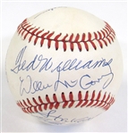500 Home Run Club Signed Ball 10 Signatures