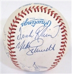 500 Home Run Club Signed Ball 10 Signatures