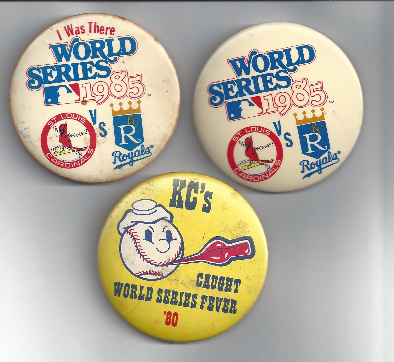 Lot Detail Lot of 3 KC Royals World Series Pin