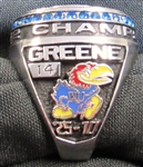KU 2014 Championship Ring - Greene