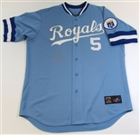 George Brett Signed Cooperstown Collection Jersey