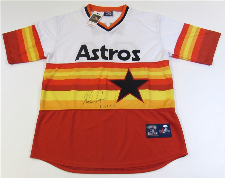 Nolan Ryan Signed Jersey