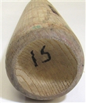 1985 WS Darrell Porter Game Used Bat