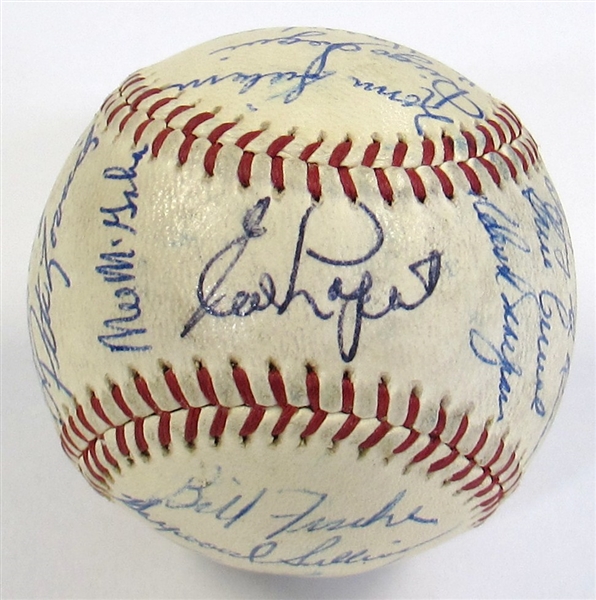 1963 Kansas City As Team Signed Ball