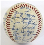 1963 Kansas City A's Team Signed Ball