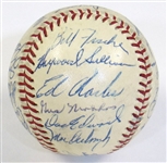 1963 Kansas City A's Team Signed Ball
