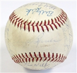 1961 Kansas City A's Team Signed Ball