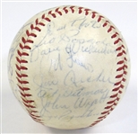 1961 Kansas City A's Team Signed Ball