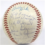 1961 Kansas City A's Team Signed Ball