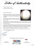 1961 Kansas City A's Team Signed Ball