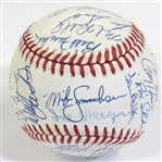 1989 Boston Red Sox Team Signed Baseball