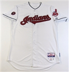 Game Used Jackie Robinson 42 jersey, Cleveland Indians, Trevor Bauer.
