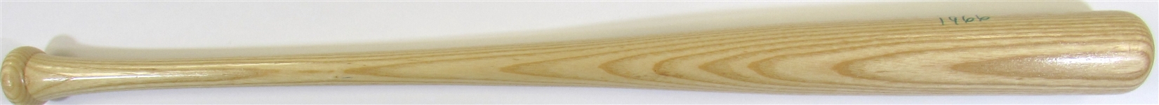 Ron Stone Kansas City A's Signed Bat