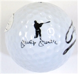 George Brett Signed Mickey Mantle Golf Ball