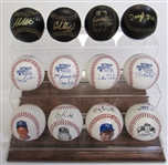 Kansas City Royals Ball Display W/ 12 Baseballs