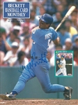 George Brett & Bret Saberhagen Signed Becket Monthly Books.