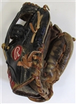 1986 Frank White Signed Game Used All-Star Baseball Glove 