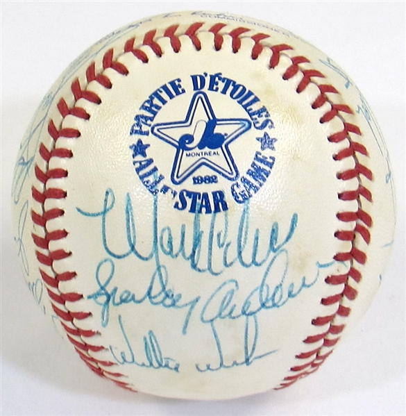 1982 A.L. All-Stars Team Signed Ball
