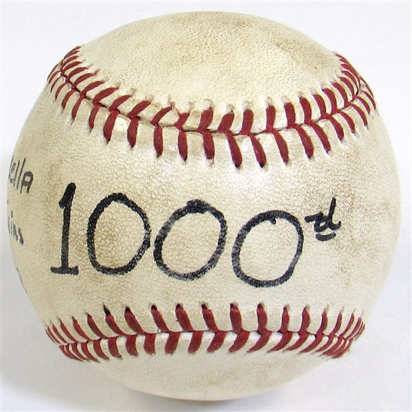 1000th Career Hit GU Frank White Trophy Ball