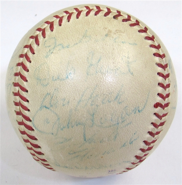 1962 Pittsburgh Pirates Team Signed Ball