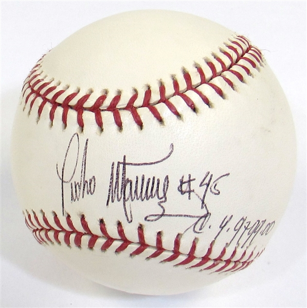 Pedro Martinez Signed Ball (CY Young Inscription)
