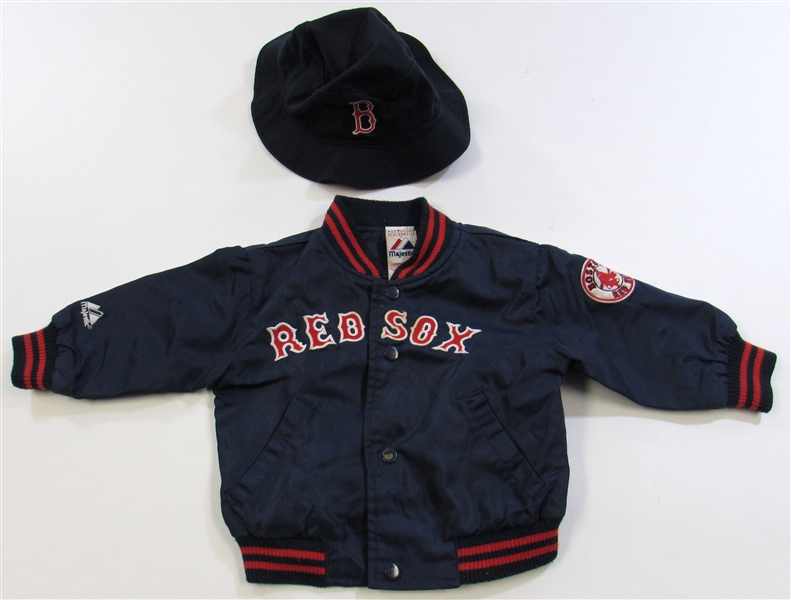 Small Childs Boston Red Sox Jacket & Cap