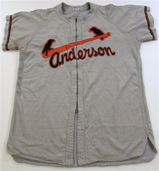 Vintage Anderson University (IN)  Game Used Baseball Jersey