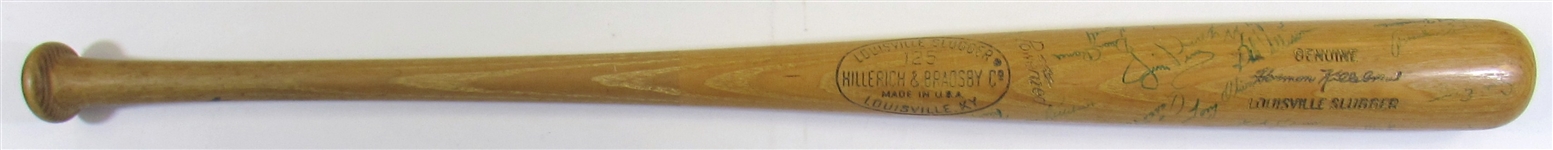 1968 Harmon Killebrew Game Used Team Signed Bat
