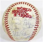 1980 Kansas City Royals Team Signed WS Ball