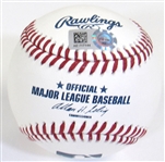 Madison Bumgarner Single Signed 2014 WS Chanps Inscription