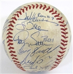 1999 KC Royals Team Signed Ball