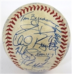1999 KC Royals Team Signed Ball