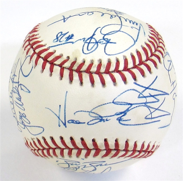 1994 KC Royals Team Signed Ball
