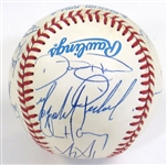 1994 KC Royals Team Signed Ball