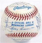 1994 KC Royals Team Signed Ball
