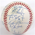 1994 KC Royals Team Signed Ball