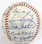 1969 KC Royals Team Signed Ball (28 Sigs-1st Year!!!)