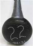 1995-97 Jon Nunnally GU Signed Bat
