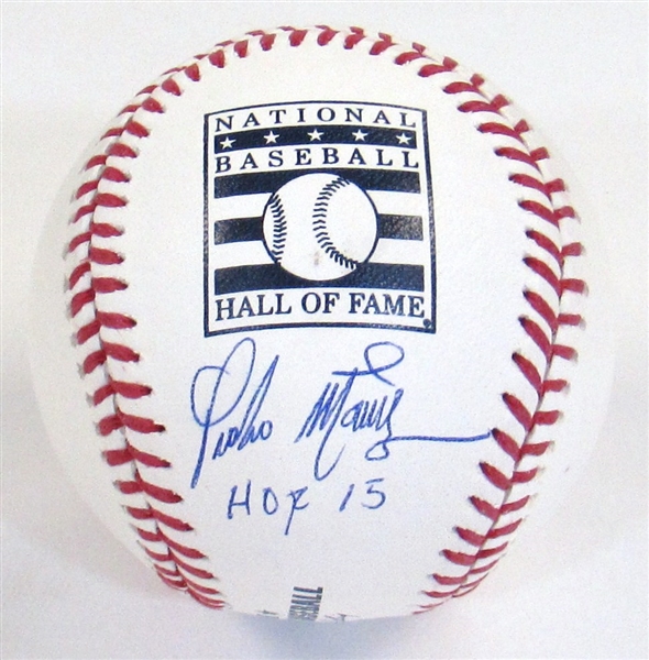 Pedro Martinez Signed HOF Ball