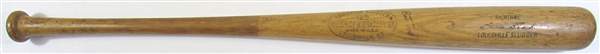 1965-68 Lou Brock Game Used Bat PSA 8.5