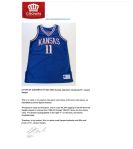 Mid-1990's Jacque Vaughn Kansas Jayhawks Game Used Signed Jersey