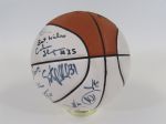 Kansas Basketball Legends (Chamberlain) Signed Basketball
